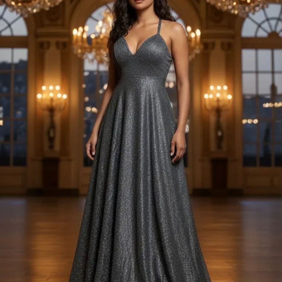 LUNA - VESTIDO DE FIESTA RUBI