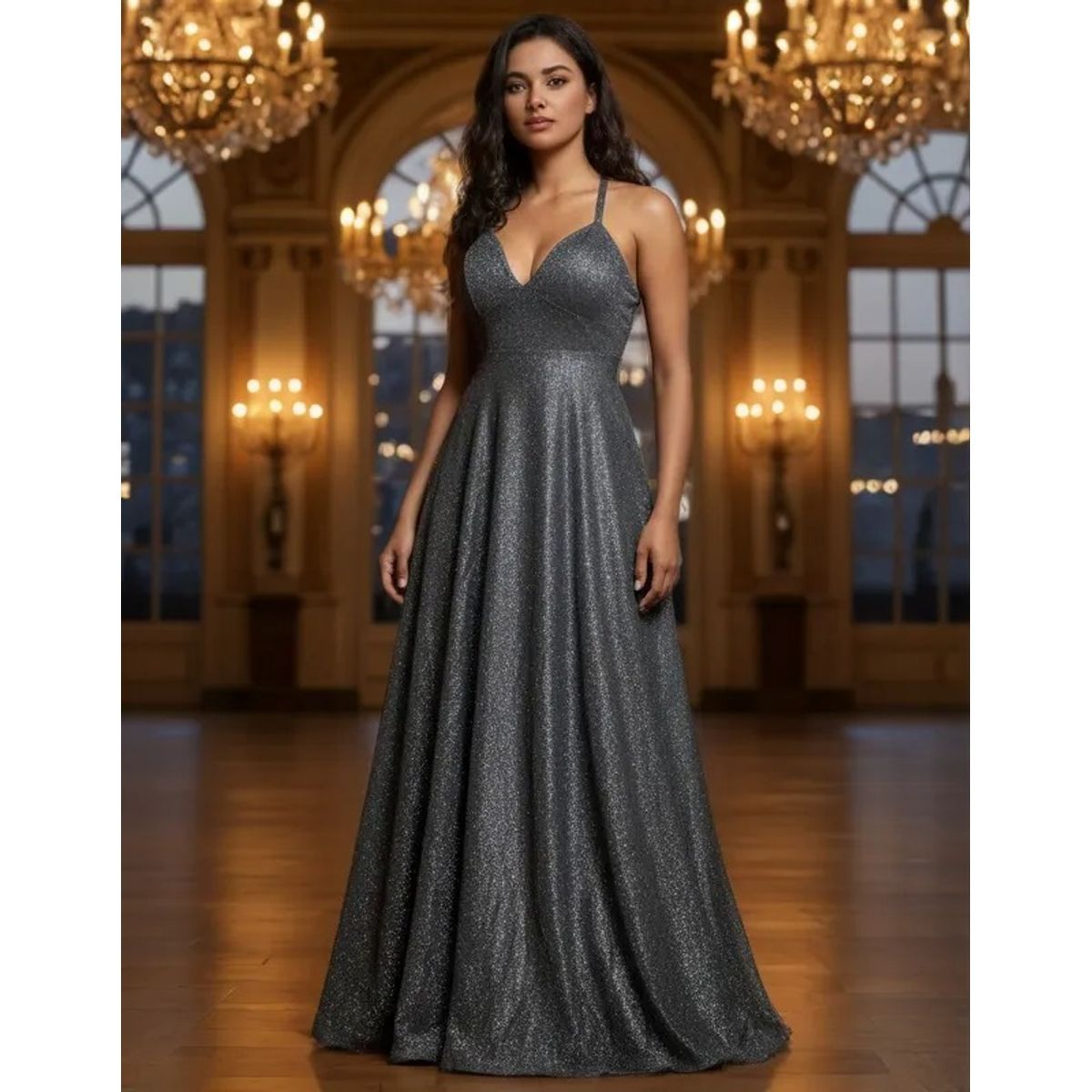 LUNA - VESTIDO DE FIESTA RUBI