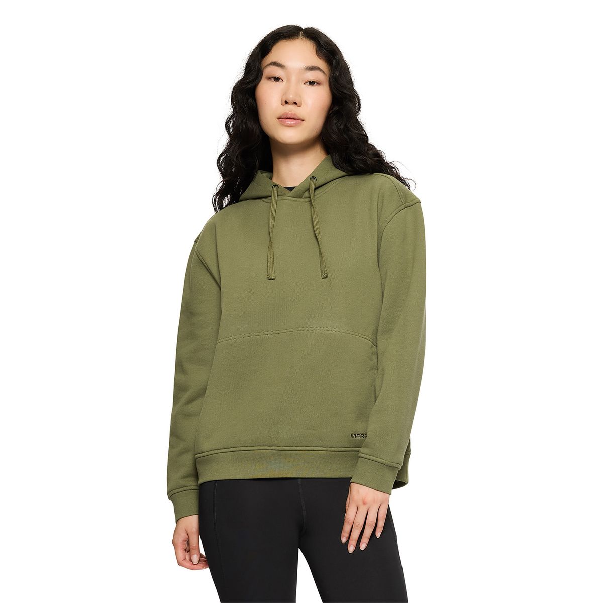 MERRELL - Poleron Mujer Relaxed Hoody Verde MERRELL