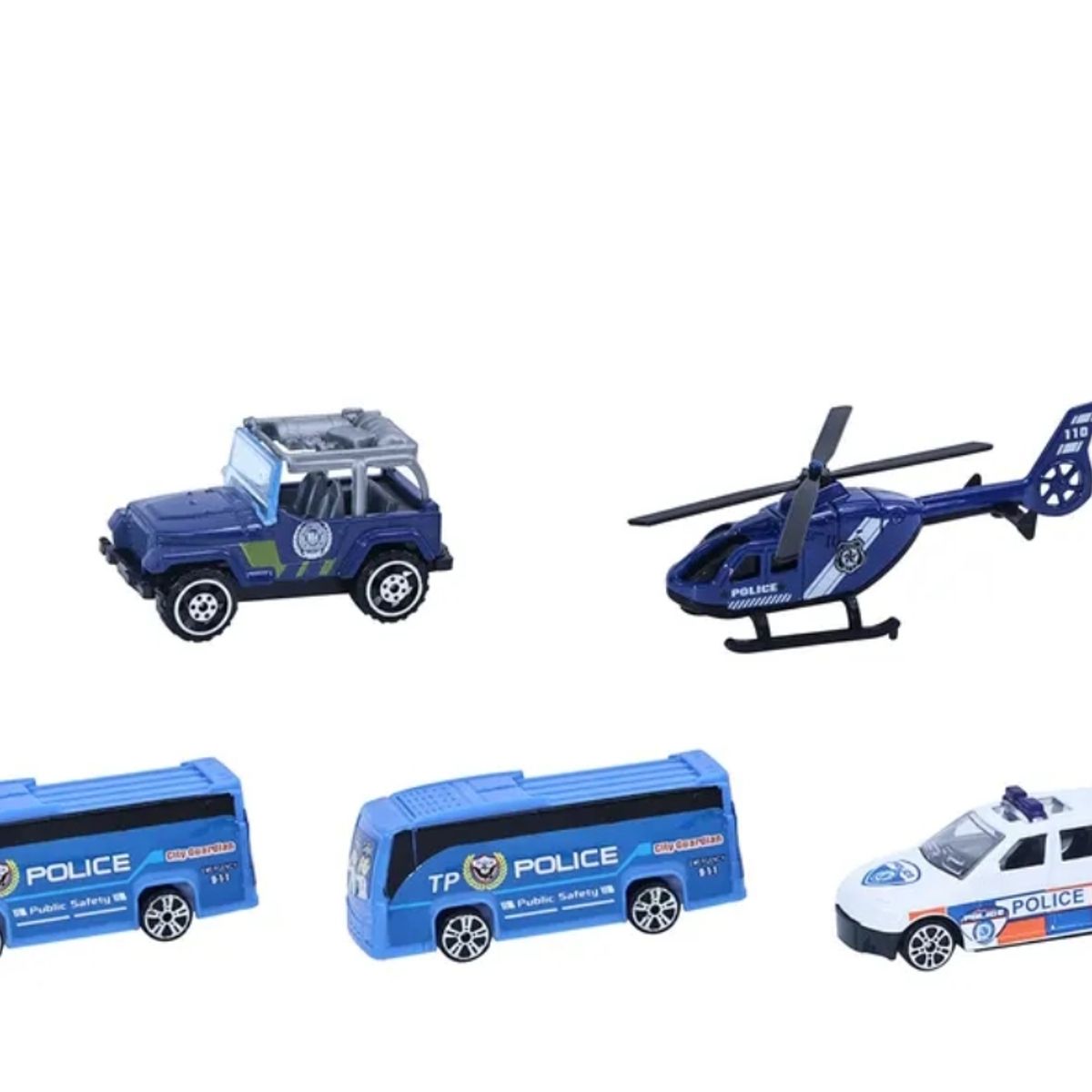 GENERICO - Pista Estacion De Policia 5 Vehiculos