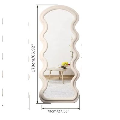 Imagen 2 del producto Espejo Led Asimetrico Ondulado Blanco