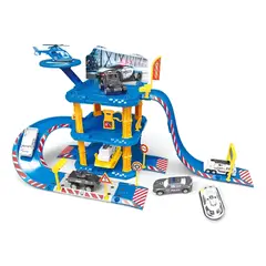 GENERICO - Juguete Pista de Carros Estacion De Policia 50pcs