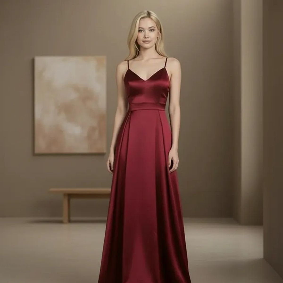 LUNA - VESTIDO SATIN FIESTA PARIS