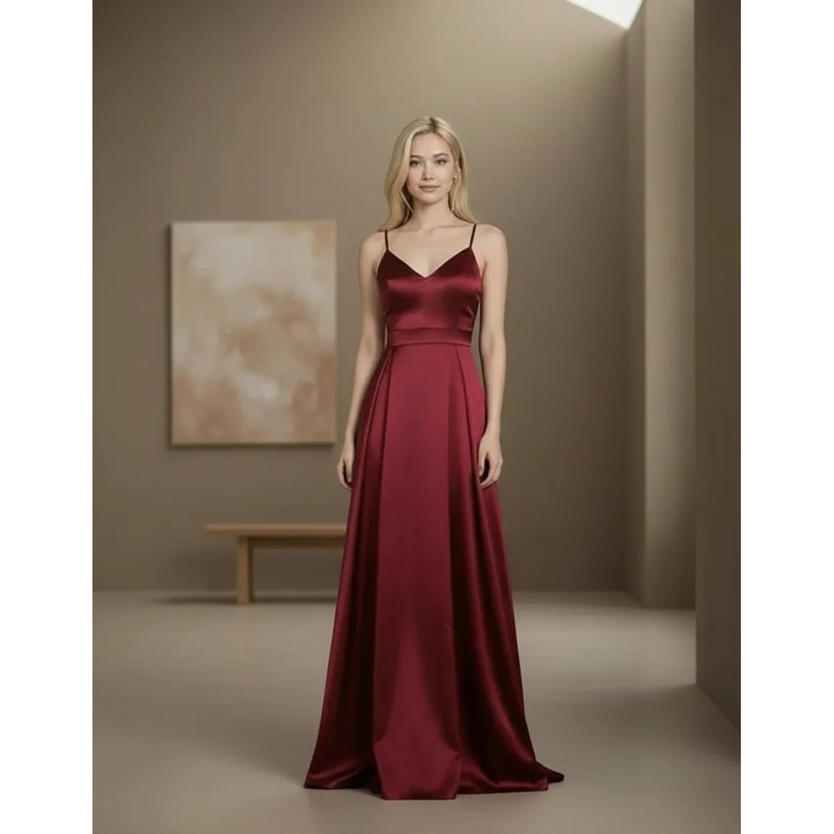 LUNA - VESTIDO SATIN FIESTA PARIS