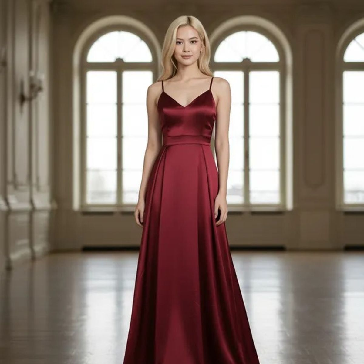 LUNA - VESTIDO SATIN FIESTA PARIS