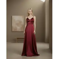 LUNA - VESTIDO SATIN FIESTA PARIS