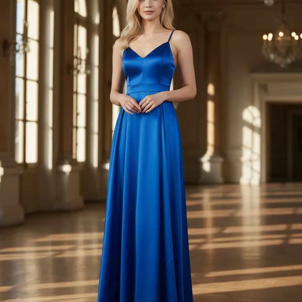 LUNA - VESTIDO SATIN FIESTA PARIS