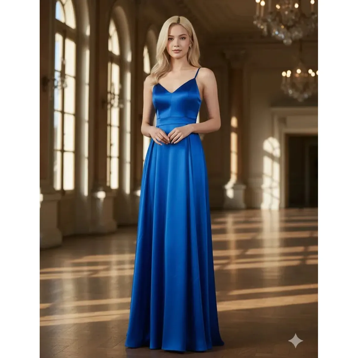 LUNA - VESTIDO SATIN FIESTA PARIS