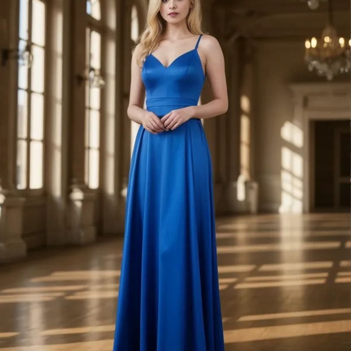 LUNA - VESTIDO SATIN FIESTA PARIS