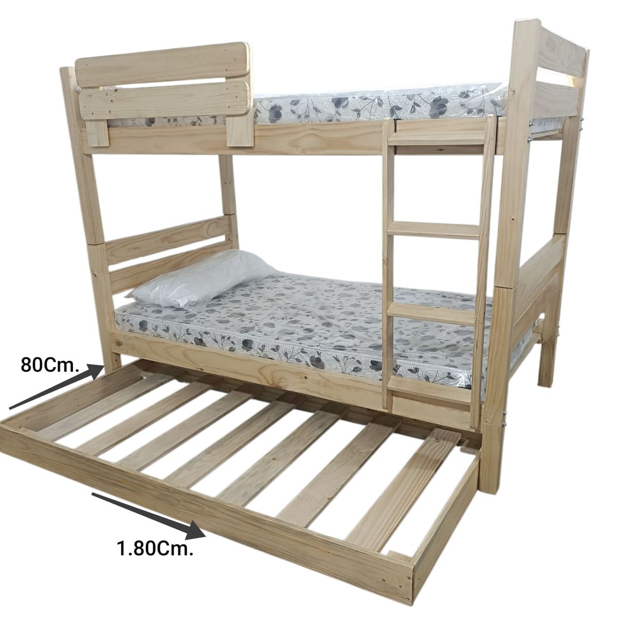 RECUTEX - CAMAROTE ROBUST 1PZA + CAMA NIDO