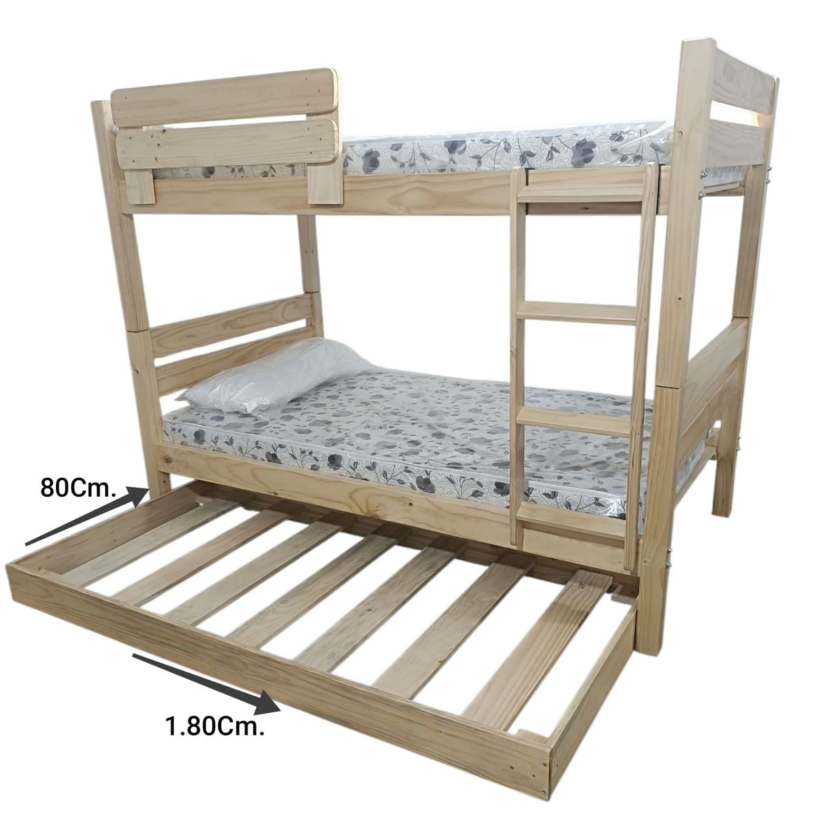 RECUTEX - CAMAROTE ROBUST 1PZA + CAMA NIDO