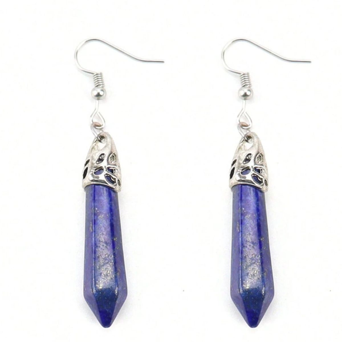 KIRAMA CLOTHING STORE - Pendientes Largos con Piedra Facetada