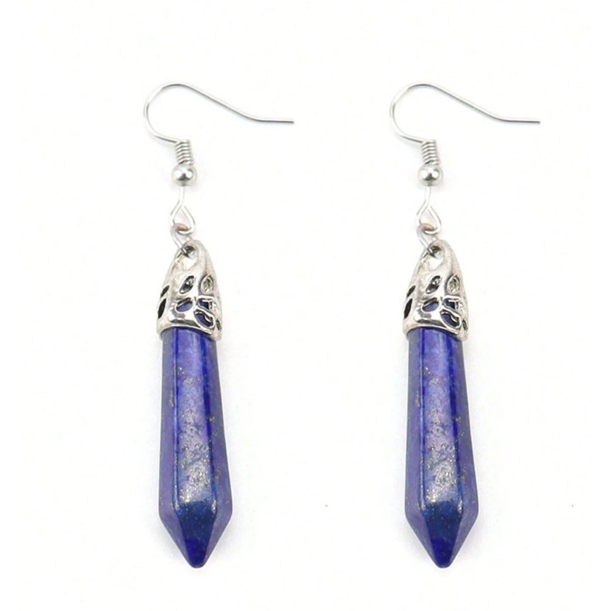 KIRAMA CLOTHING STORE - Pendientes Largos con Piedra Facetada