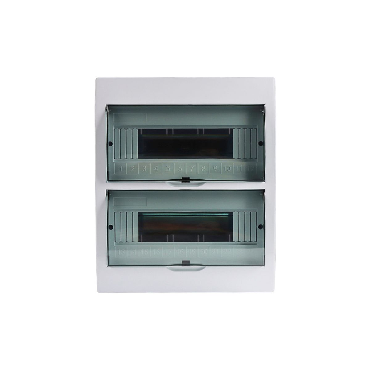 SOLIOT - Tablero Sobrepuesto 24 Circuitos Caja Eléctrica Ip65