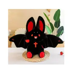 GENERICO - Peluche Conejo Murcielago Vampiro Kawaii Anime