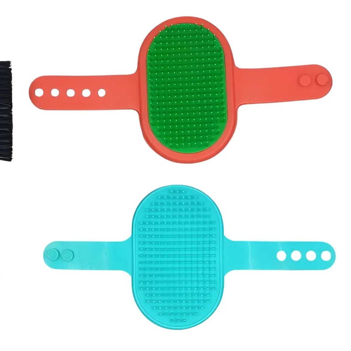 DEFENSOR FOREVER - Set 4 Cepillos De Aseo Para Mascotas Perros De Pelo Corto