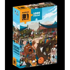 FRACTAL - Puzzle 31 Minutos 1000 Pzas - Escenas de Titirilquén