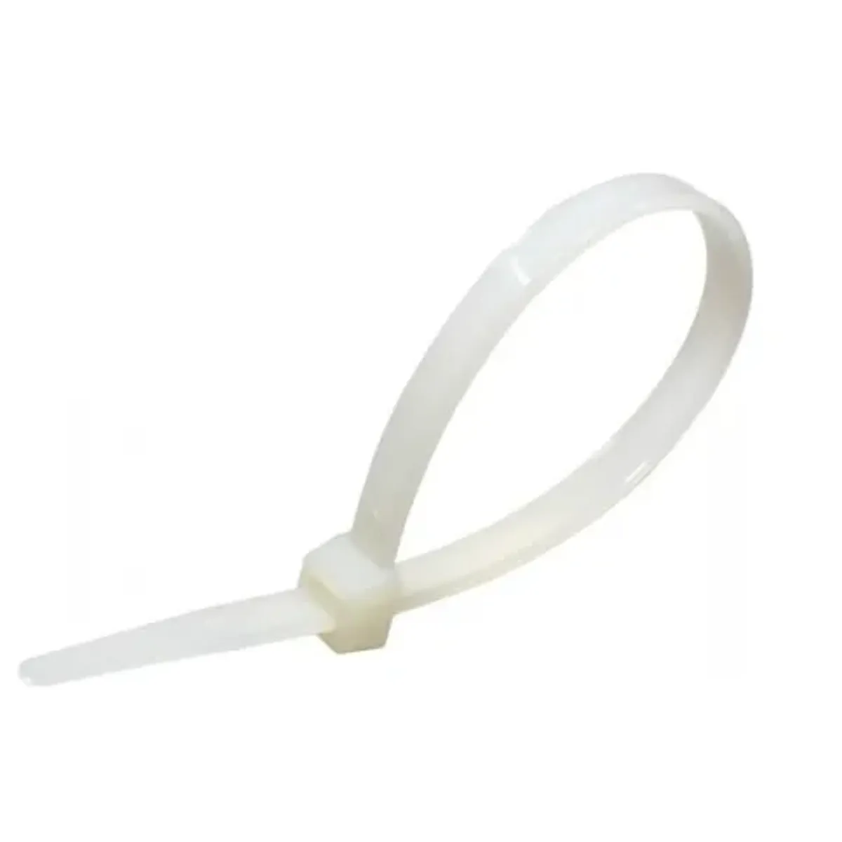 GENERICO - Brida Amarra Abrazadera Plástica 4.8mmx450mm 100 Unds