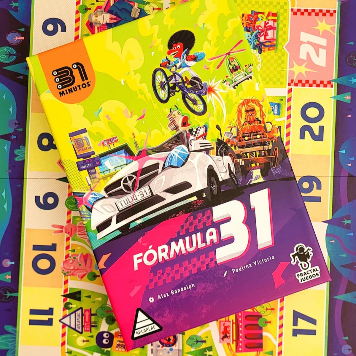 FRACTAL JUEGOS - Juego De Mesa Formula 31 - Oficial 31 Minutos - Fractal