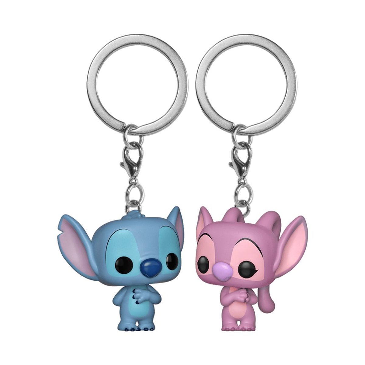 FUNKO - Llaveros Funko Pop de Stitch y Angel