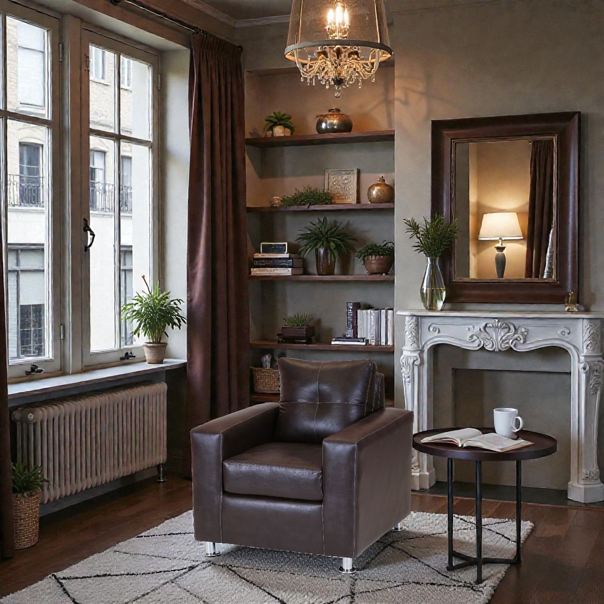 MUEBLES ALTIRO - Sofá Asiria 1  Cuerpo - Cuero Sintetico Pu / Muebles Altiro