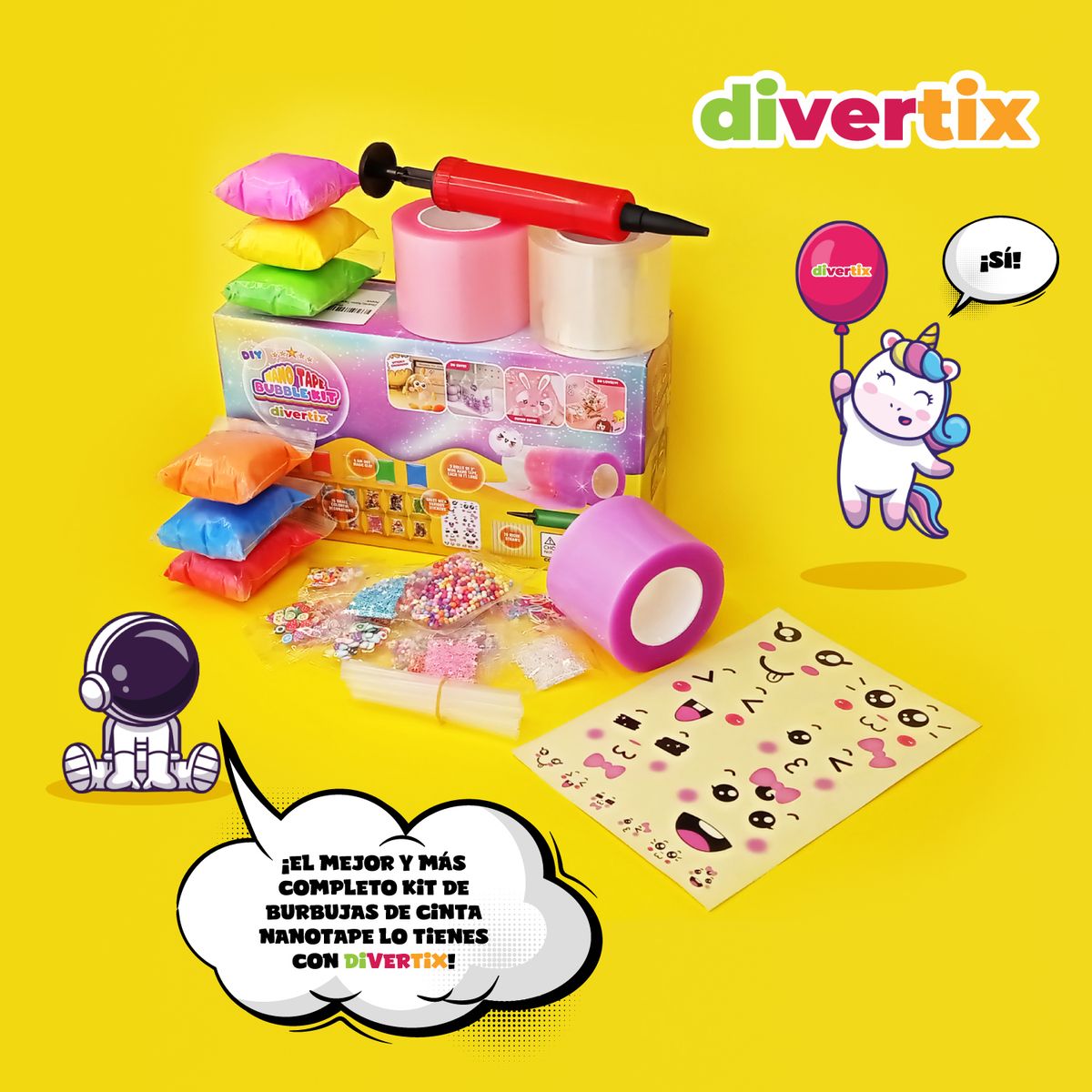 GENERICO - Kit De Manualidades Nanotape Divertix