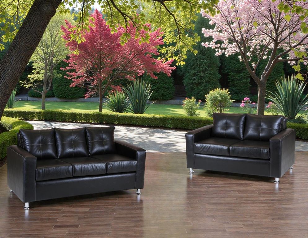 Living Asiria 32  - Cuero Sintetico Pu / Negro