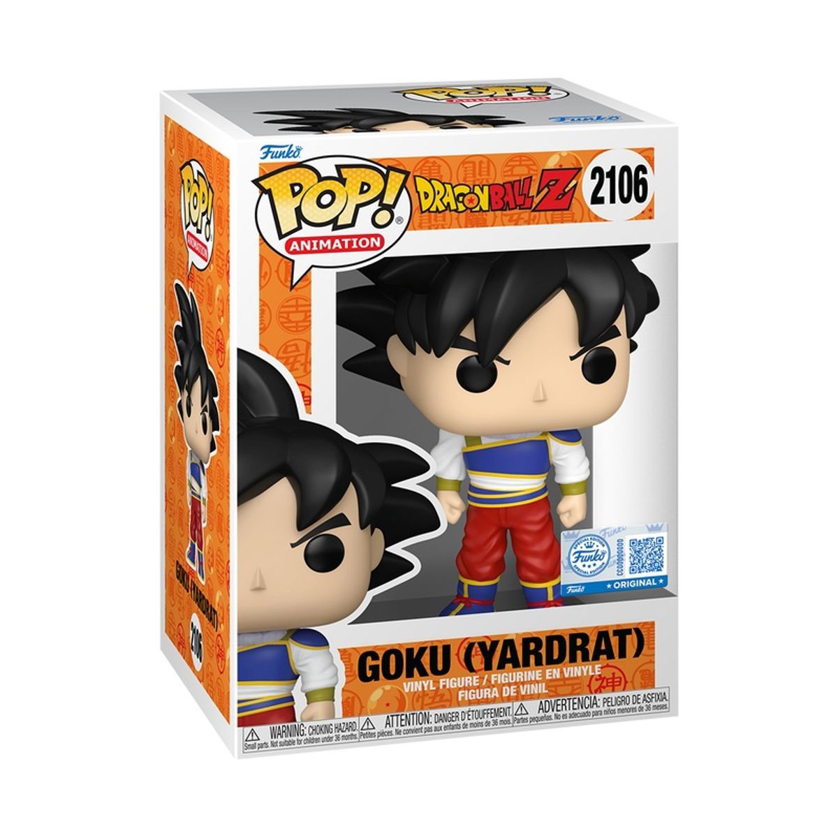 FUNKO - Funko Pop Dragon Ball – Goku (Yardrat) 2106 + Protector