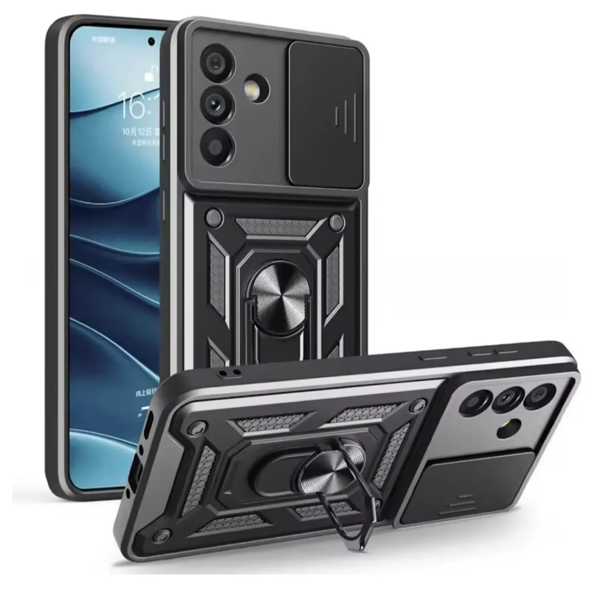 GENERICO - Carcasa compatible con Samsung A56 Reforzada Antishock