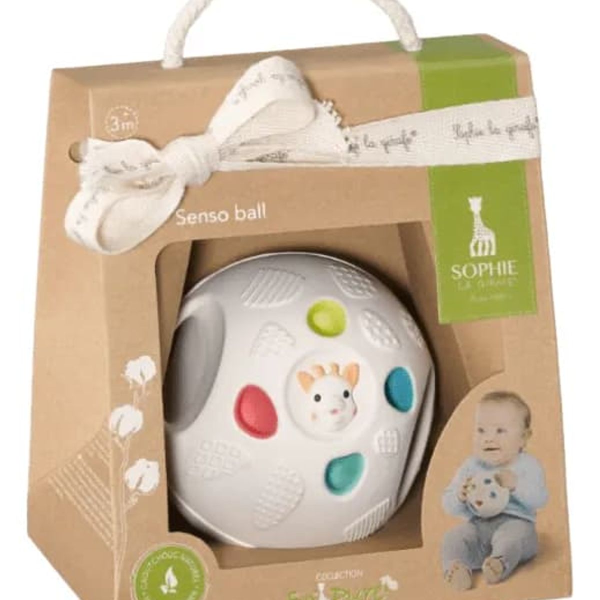 SOPHIE LA GIRAFE - Senso Ball - So Pure - Caucho Natural - Sophie La Girafe