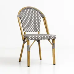 KLIK - Silla Bistro de Exterior Resistente al Agua y al Sol