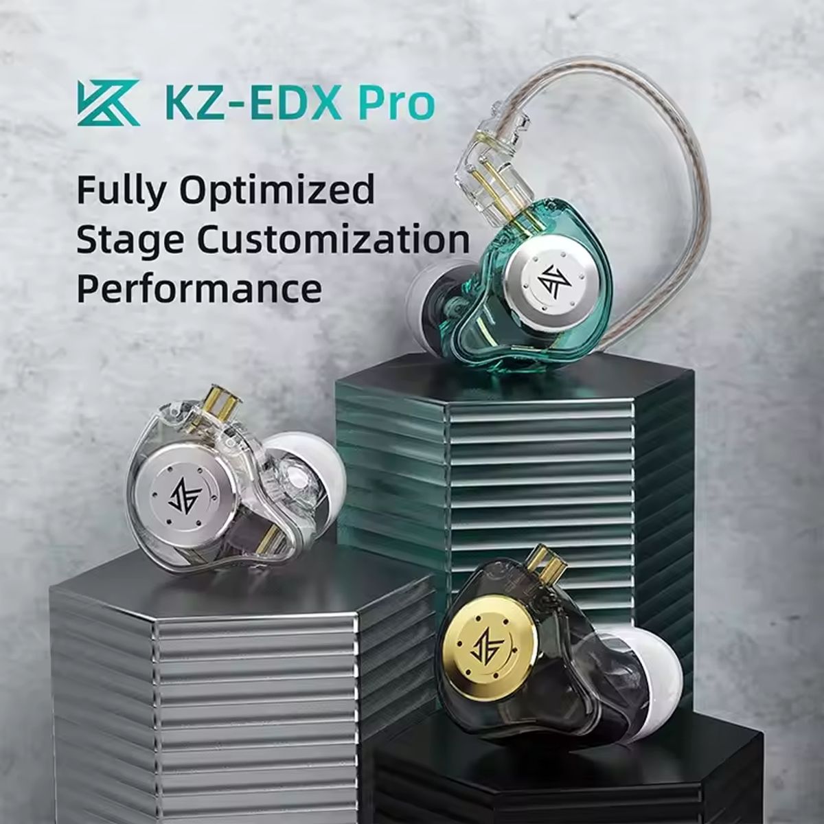 KZ - Audífonos In-ear KZ EDX  PRO Con Micrófono