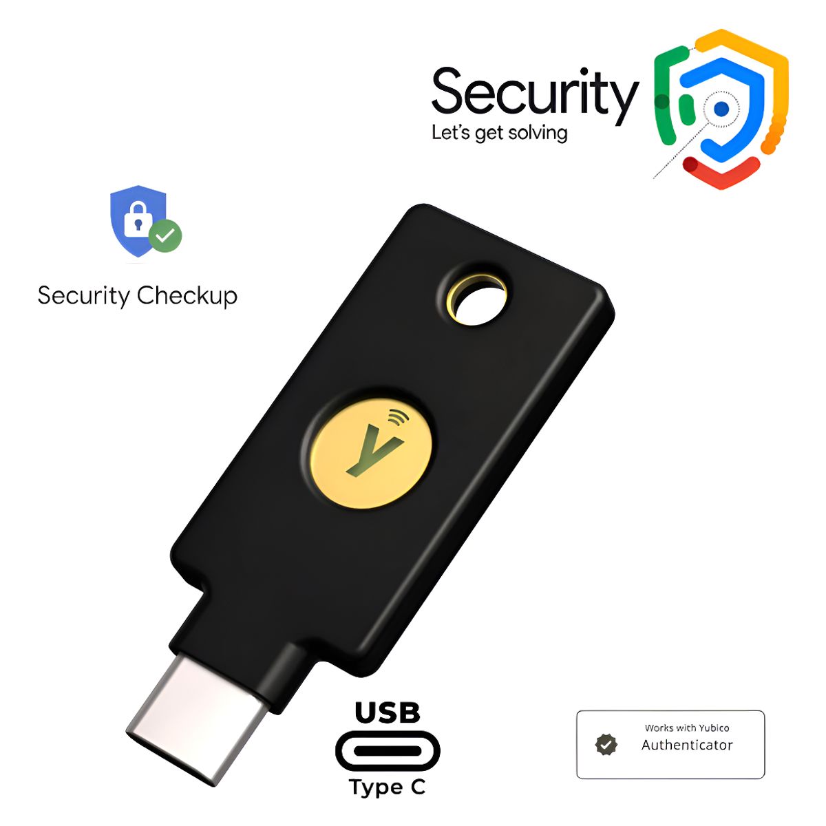 YUBICO - Yubikey Yubico Security Key Usb C Nuevo Modelo Passkey Nfc