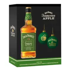 JACK DANIELS - Pack Jack Daniel's Apple 750cc + 2 Esferas de Navidad