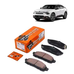 GENERICO - Pastillas de Freno Delanteras Para Citroen C4 MS-E0064N