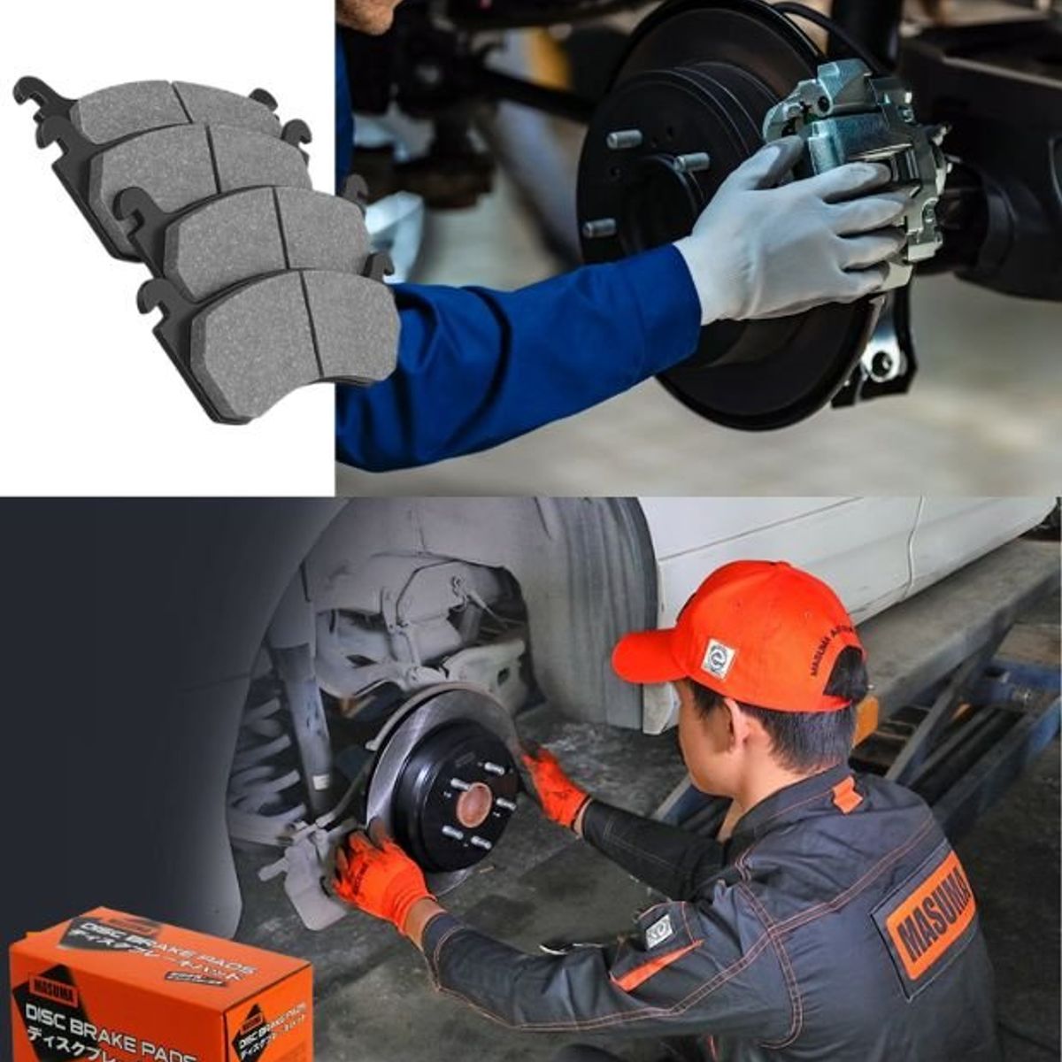 GENERICO - Pastillas de Freno Delanteras Para Peugeot 206 MS-E0064N