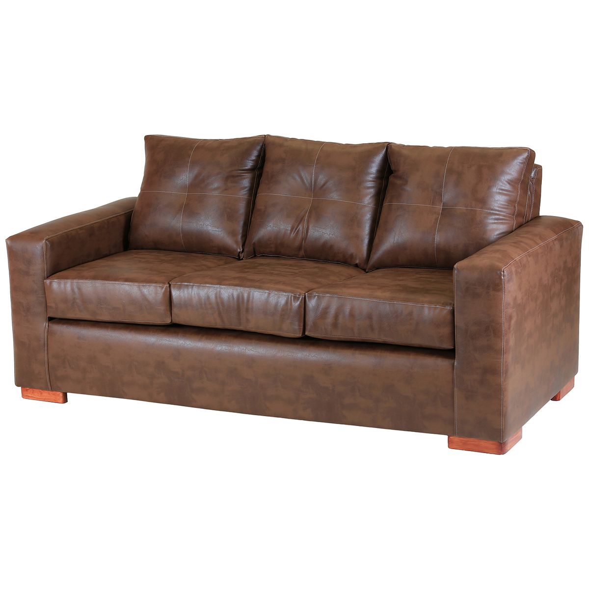 MUEBLES ALTIRO - Sofá Israel 3 Cuerpos - Cuero Sintético Pu / Muebles Altiro