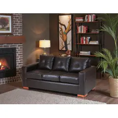 GENERICO - Sofá Israel 3 Cuerpos - Cuero Sintético Pu / Muebles Altiro