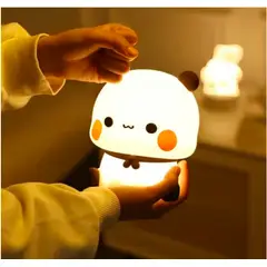 GENERICO - Lámpara Panda Grande espanta cuco led niños touch silicona