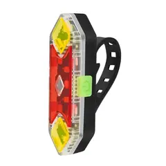 GENERICO - Luz Led Trasera Para Bicicleta Qx-w11 Recargable Usb Ipx5