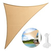 Toldo Vela Sombra Malla Anti Uv Triangular 3mx3mx3m