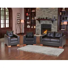 MUEBLES ALTIRO - Sofá Israel 211 - Cuero Sintético Pu /