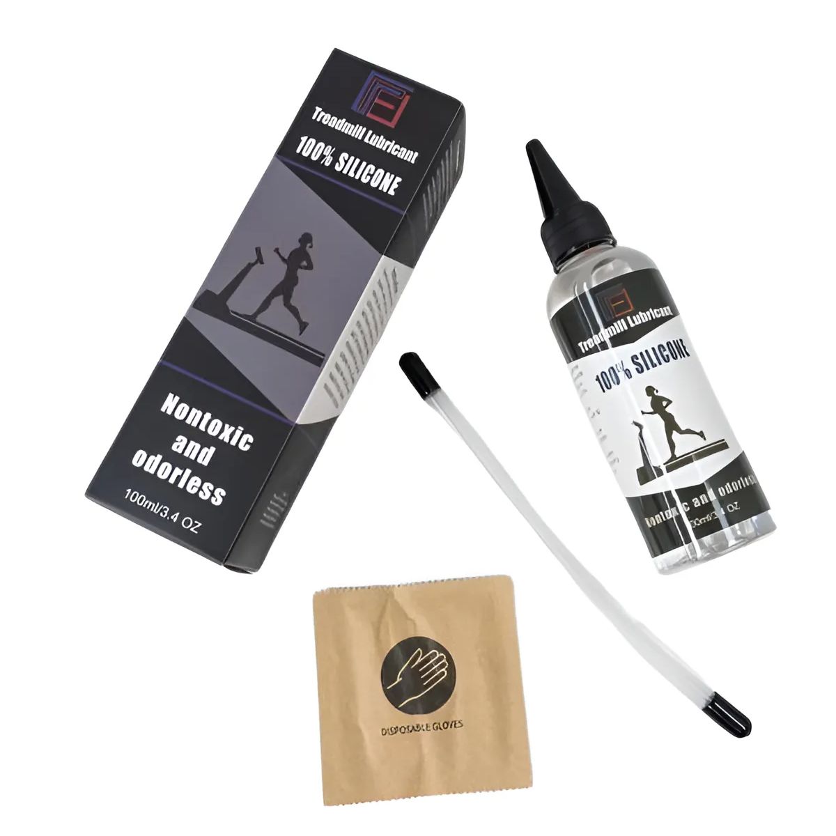 GENERICO - Aceite Lubricante Para Trotadoras  Premium 100ML Silicona