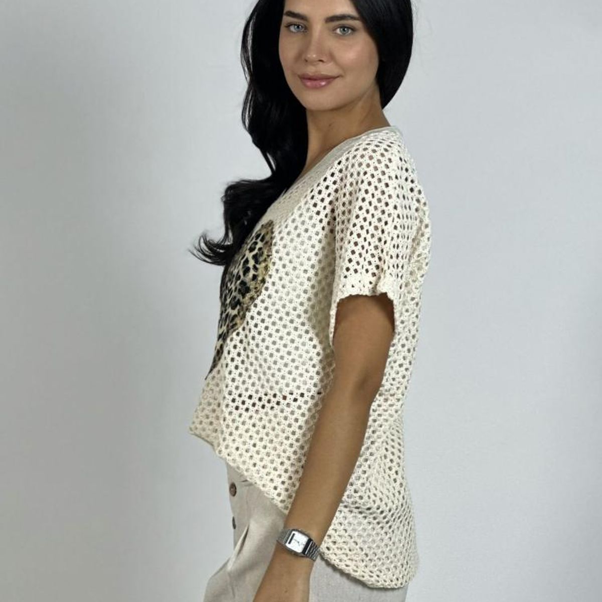 ENIGMATICA BOUTIQUE - Polera Hilo Corazón Print