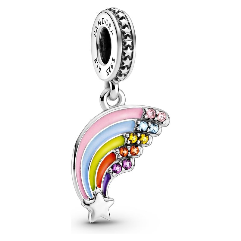 PANDORA - Charm Colgante Arcoíris Colorido Mujer Pandora