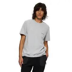 MERRELL - Polera Manga Corta Hombre Relaxed Pocket Gris