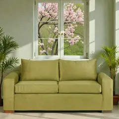 MUEBLES ALTIRO - Sofá Edom 3 Cuerpos - Tela Felpa /