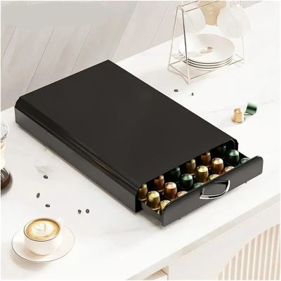 Umexus Cajón Porta Cápsulas Metálico Nespresso 60 Unidades
