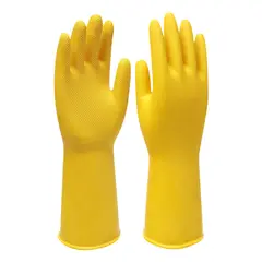 GENERICO - 1 Par De Guantes De Látex Multiusos Para Limpieza Hogar-M