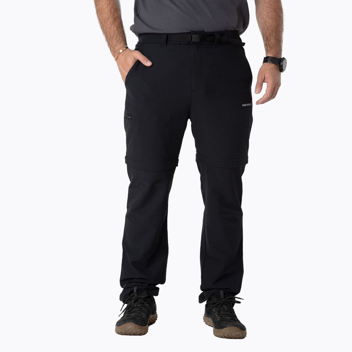 MERRELL - Pantalon Hombre Detachable Negro MERRELL